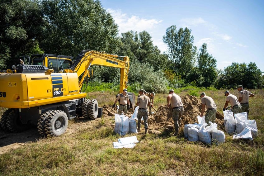 villagers in nato territory get bomb shelters to protect from russian drone attack debris