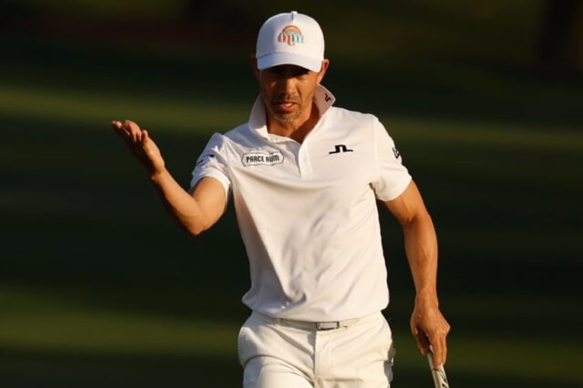 Camilo Villegas of Colombia fired a six-under par 66 to share the lead after the first rou