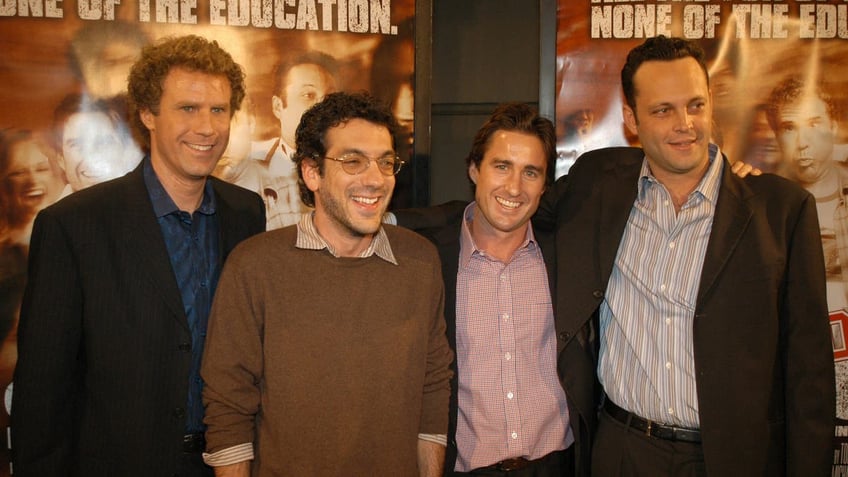 Will Ferrell, Todd Phillips, Luke Wilson and Vince Vaughn