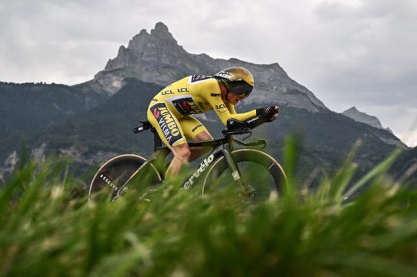 Race against time: Jonas Vingegaard crowned his second Tour de France victory in 2023 by t