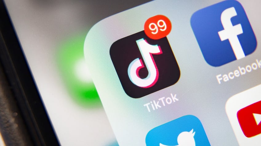 An iPhone screen with the TikTok app