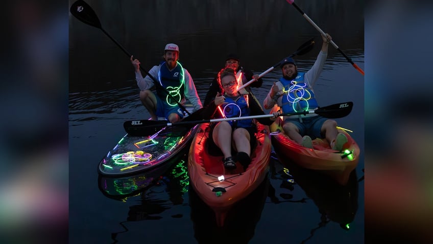 Yak N Sup Full Moon Glow Paddle in Scottsdale, Arizona