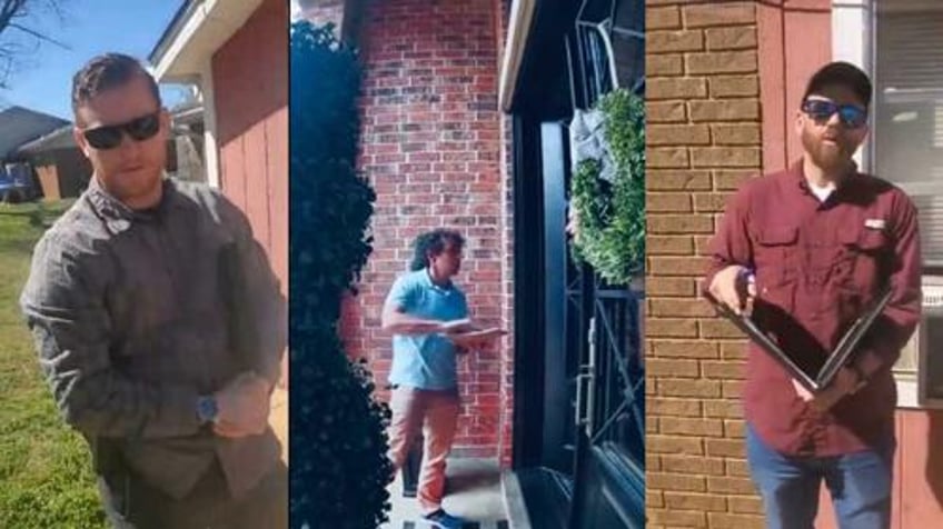viral videos appear to show fbi agents visiting homes over social media posts