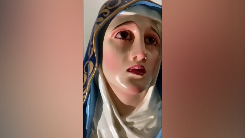 virgin mary statue reportedly crying in mexico town sparks questions about potential miracle