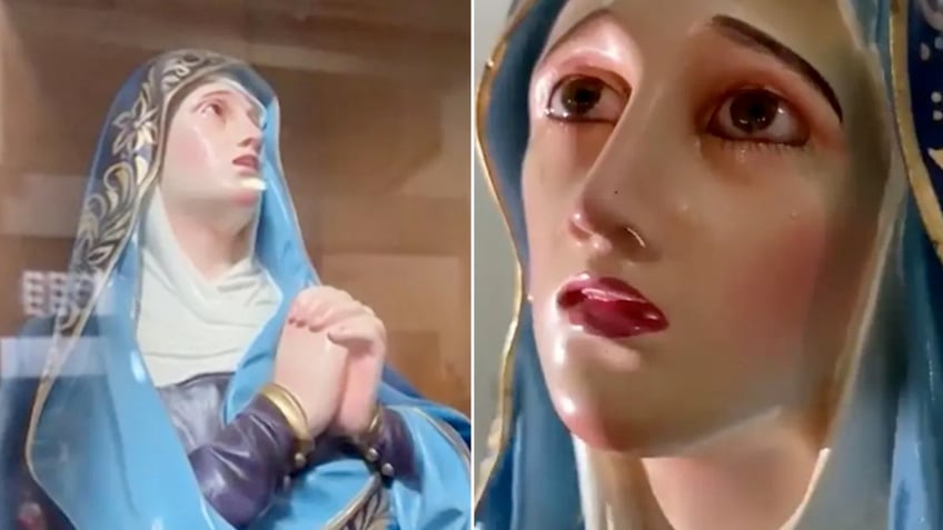 virgin mary statue reportedly crying in mexico town sparks questions about potential miracle