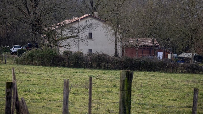 Exterior of Andrew and Dawn Searles' home in France