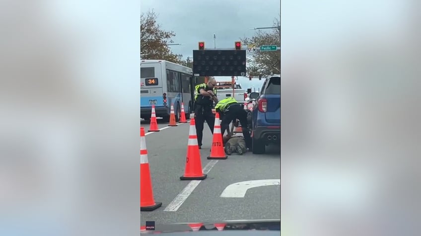 virginia driver filmed pulling gun on motorcyclist during apparent road rage