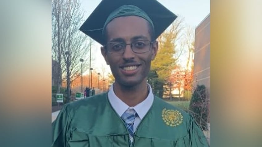 Reyan Hassan Ibrahim graduation photo