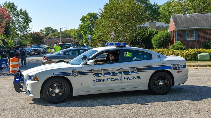 Newport News police department cruiser