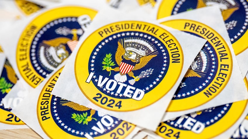 Presidential Election 2024 I voted stickers