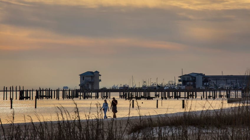 Biloxi Beach in Mississippi