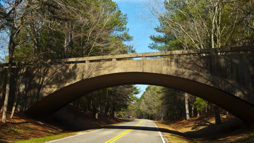 Natchez Trace Parkway in Mississippi