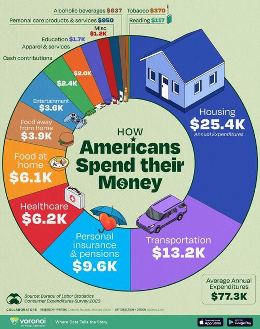 visualizing how americans spend their money