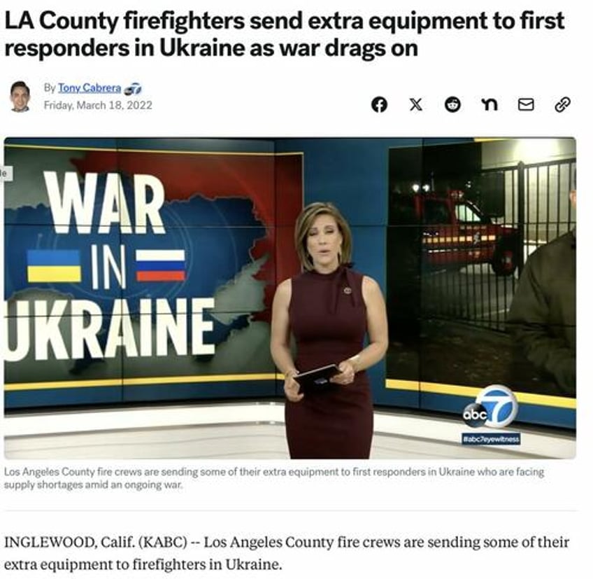 vital la firefighting equipment was handed to ukraine reports show as americans now caught in raging inferno