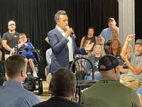 Vivek Ramaswamy hosts town hall in Springfield, Ohio as residents share concerns about city's migrant influx