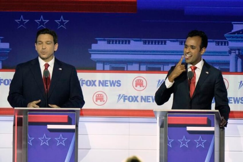 vivek ramaswamy takes center stage plus other key moments from first republican debate