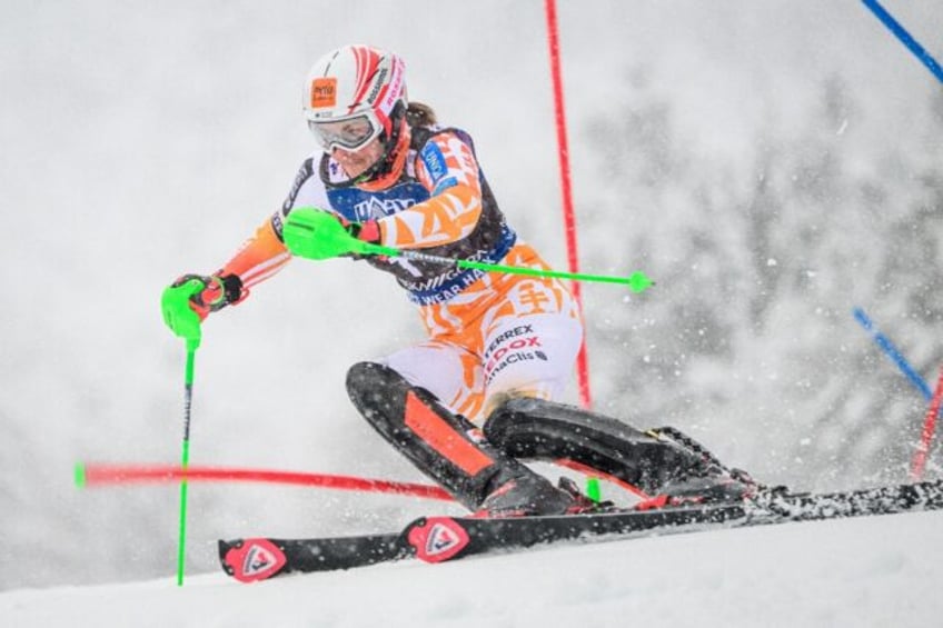 Petra Vlhova is 207 points behind Mikaela Shiffrin in the overall standings