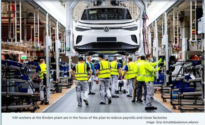 volkswagens choice fire union workers and cut costs or go bankrupt