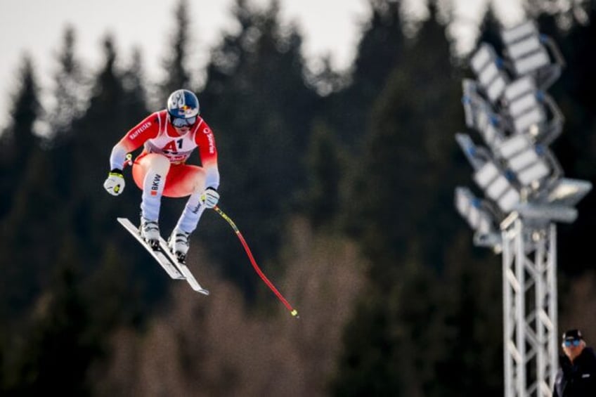 Franjo von Allmen clinches men's downhill gold