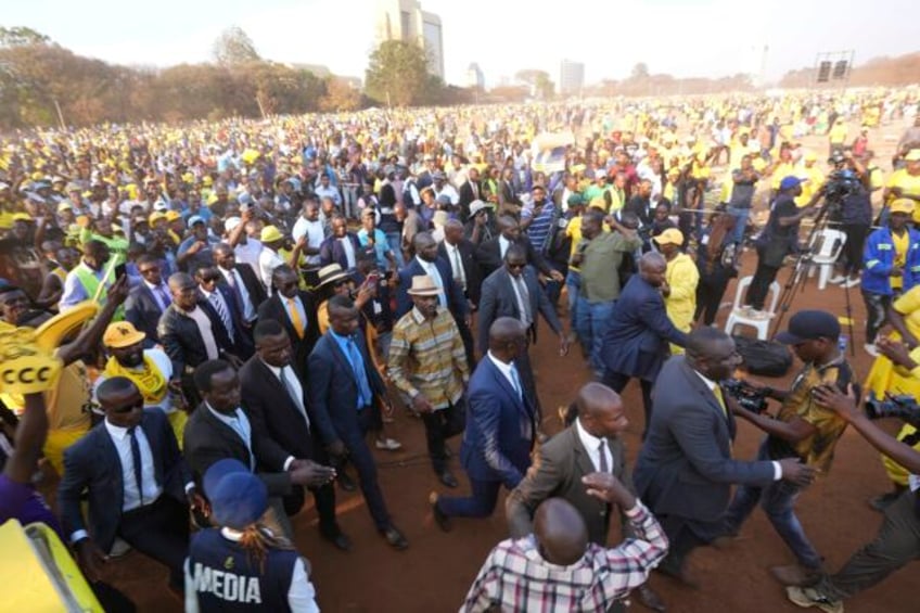 voter fatigue edges out optimism as zimbabwe holds 2nd general election since mugabes ouster