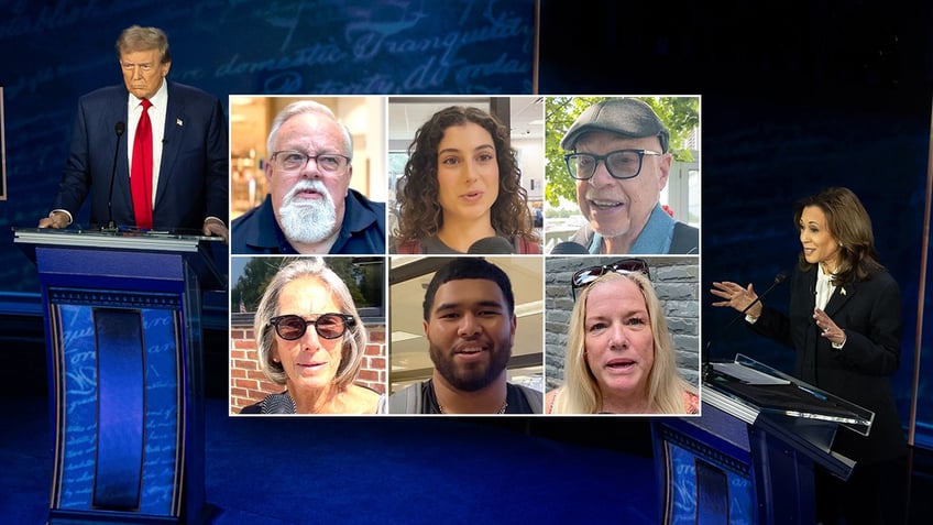 Voters react to Trump-Harris debate