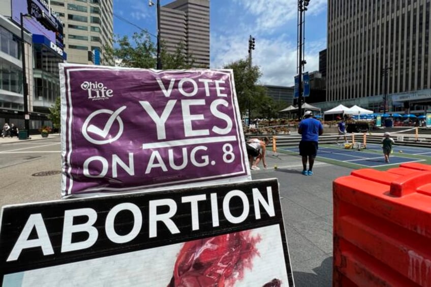 voters in ohio reject gop backed proposal that would have made it tougher to protect abortion rights