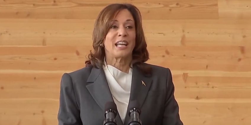 vp harris mocked for proclaiming community banks are in the community once again another pearl of wisdom