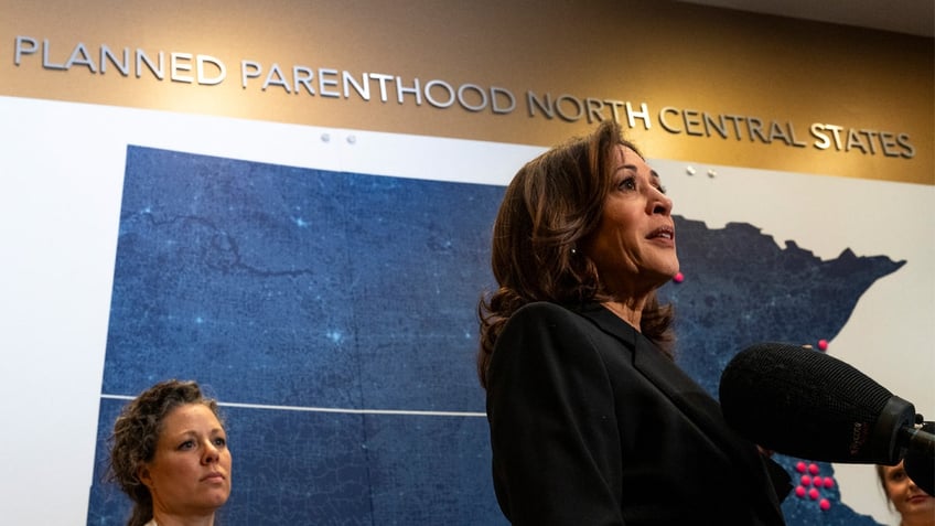 US Vice President Kamala Harris toured an abortion clinic, highlighting abortion as a key election issue ahead of 2024