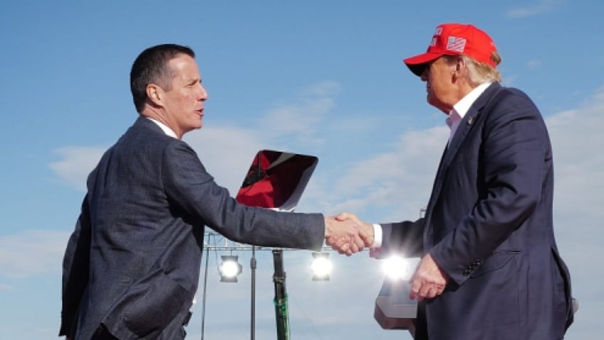 Former President Trump Holds A Campaign Rally In Ohio