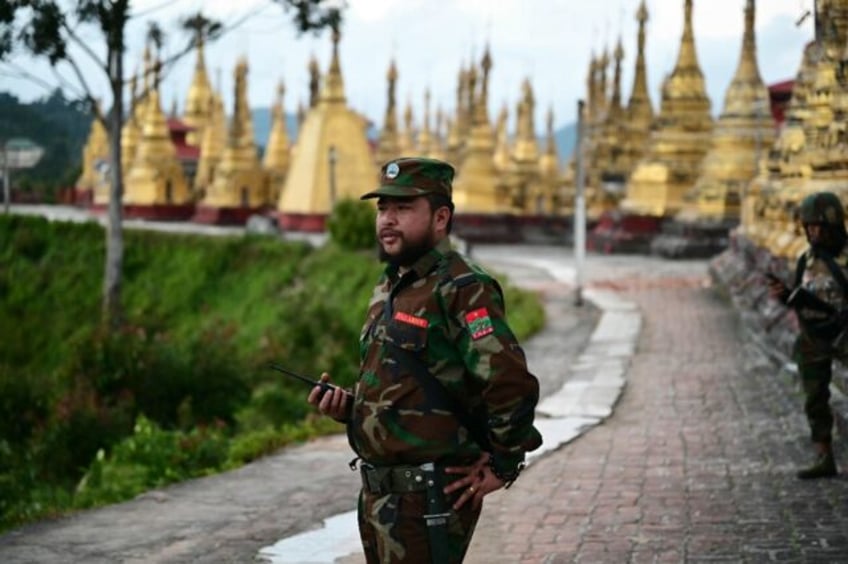 Namhsan is the latest town to fall to Ta'ang National Liberation Army fighters since they launched a surprise offensive against Myanmar's junta in October