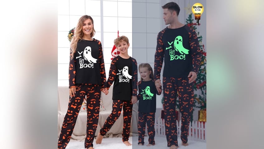 Dress the whole family up for Halloween. 