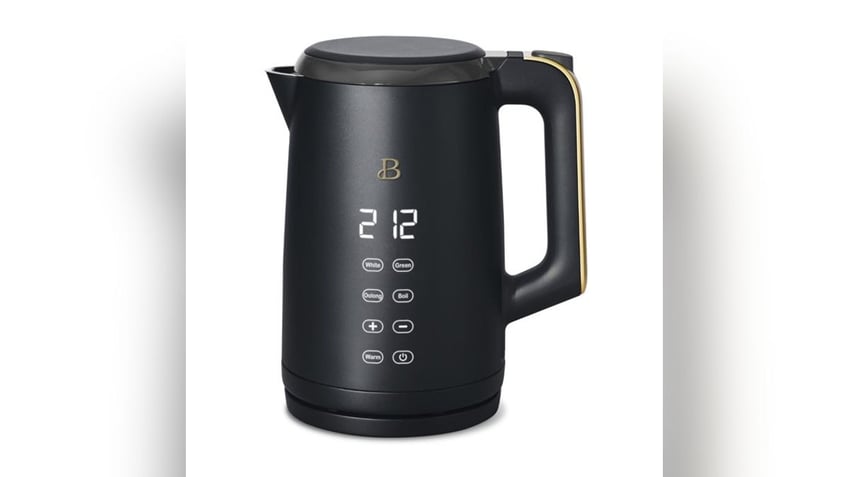 Making tea just got easier thanks to an electric kettle. 