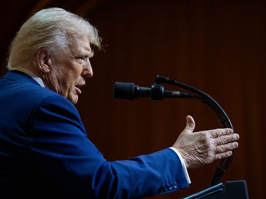 Iran - President Donald Trump addresses the Republican Governors Association, Thursday, Fe