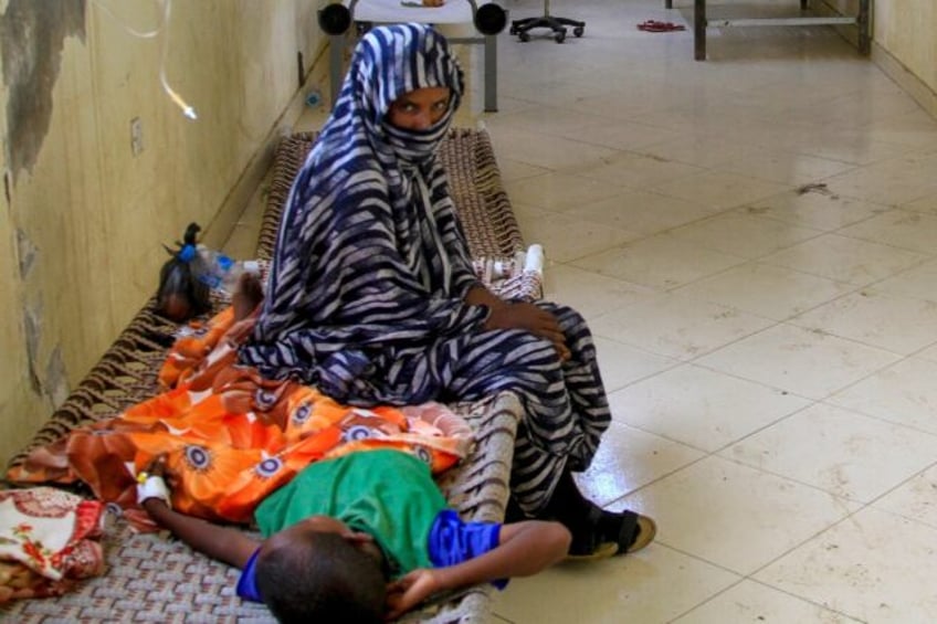 A Sudanese child treated for cholera in Kassala state, where authorities say cases have sp