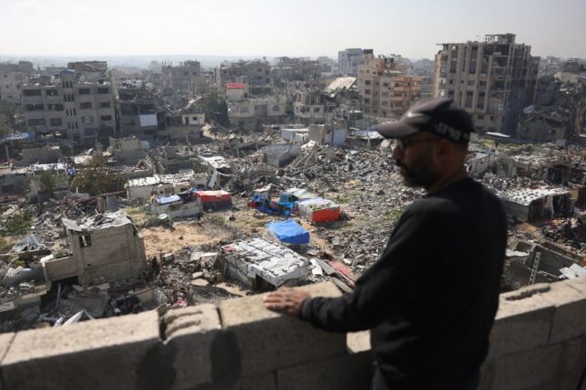 Nearly all of Gaza's 2.4 million residents have been displaced at least once during the wa