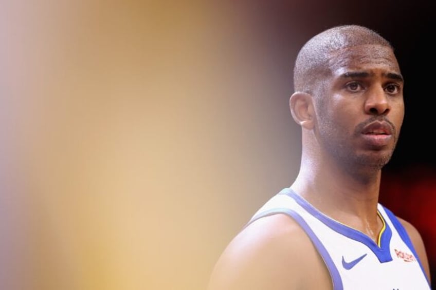 Golden State guard Chris Paul will be sidelined indefinitely after breaking his left hand in the Warriors' NBA win over the Detroit Pistons