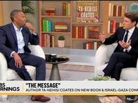 Wash Post columnist defends CBS News anchor's tough interview with anti-Israel author as 'good journalism'