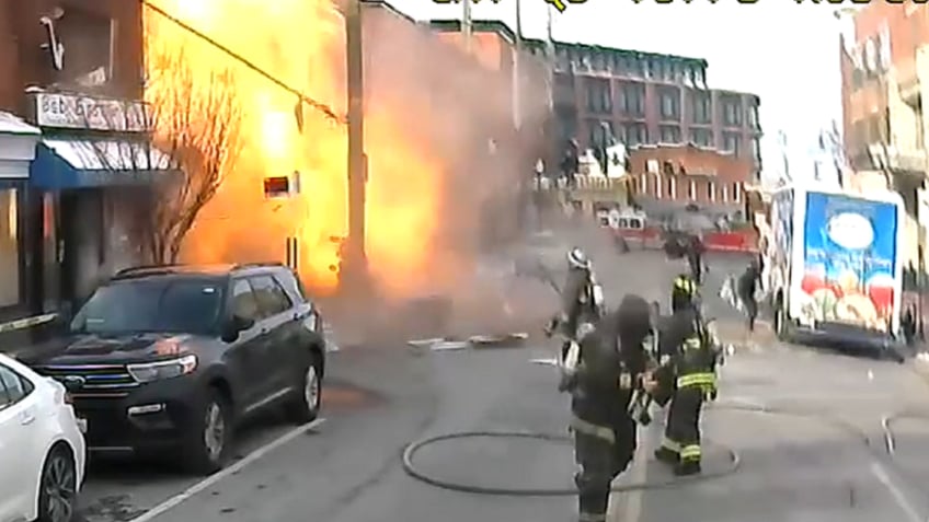 Person hit by debris during Washington, D.C. explosion