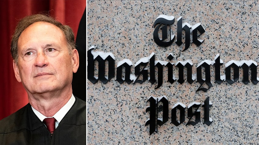 Samuel Alito and The Washington Post building