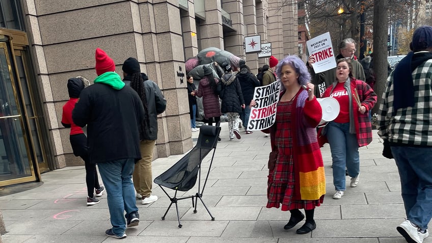 Washington Post strikers