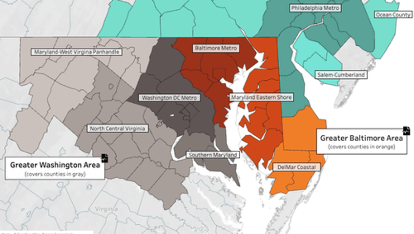 washington recession begins dc active home listings soar jobless claims spike as doge drains swamp