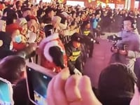 Watch: AI Robot 'Attacks' Crowd In China