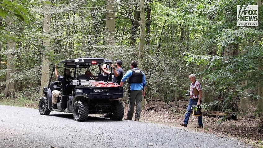 Police and Sheriffs with an ATV