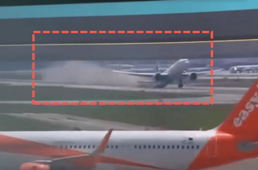 watch boeing 777 suffers serious tail strike during takeoff at milan 