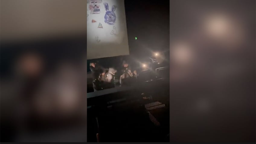 watch brawl breaks out during early showing of anticipated horror movie five nights at freddys