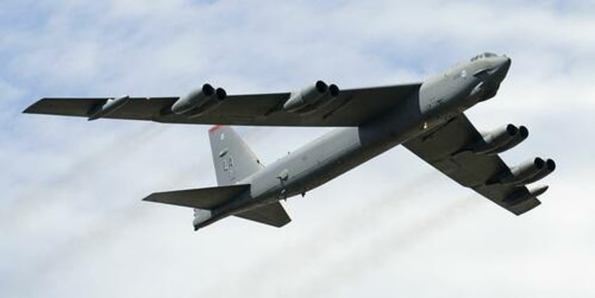 watch chinese jet comes dangerously within 10 feet of us b 52 bomber