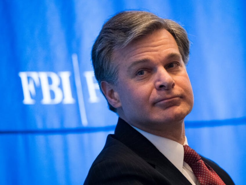 NEW YORK, NY - JANUARY 09: Federal Bureau of Investigation (FBI) Director Christopher Wray