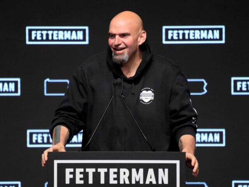 Pennsylvania Lt. Gov. John Fetterman, Democratic candidate for U.S. Senate from Pennsylvan