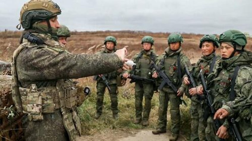 watch first video showing russian instructors training north korean troops