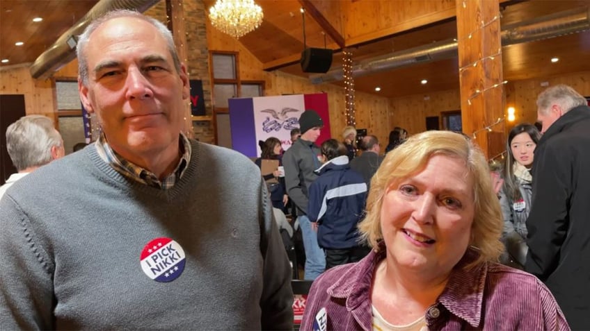 Nikki Haley supporters in Iowa